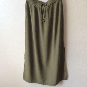 Jones New York Sport Petite Green skirt Sz PM #180